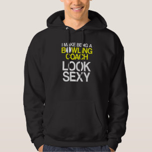 Bowling Coach Player Team Instructor 33 Hoodie
