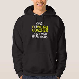 Bowling Coach Player Team Instructor 40 Hoodie