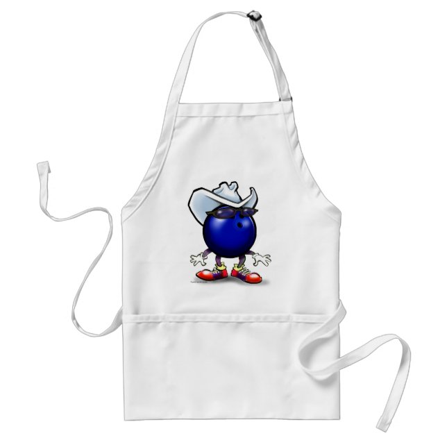 Bowling Cowboy Standard Apron (Front)