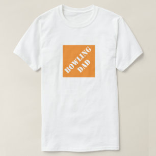 Bowling Dad Funny Dad Humourous Father's Day Gift T-Shirt