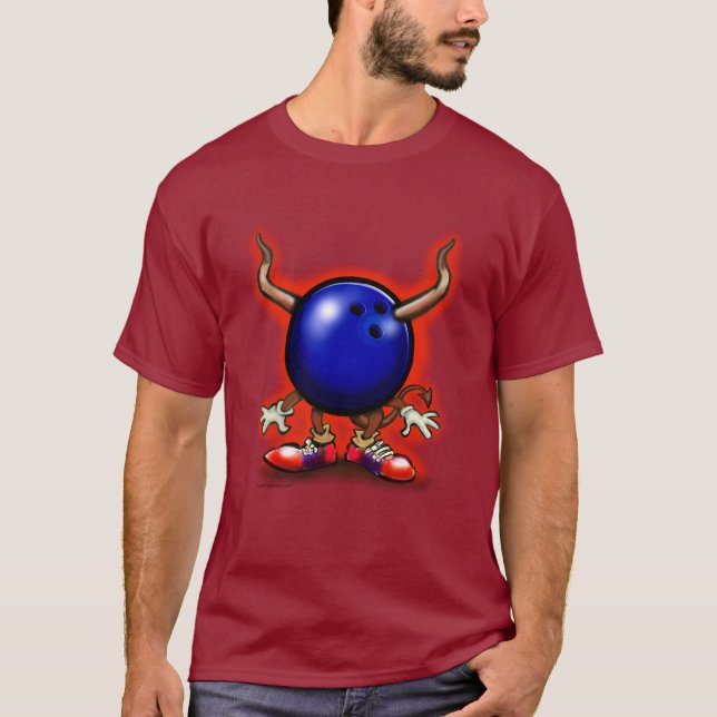 Bowling Demon T-Shirt (Front)