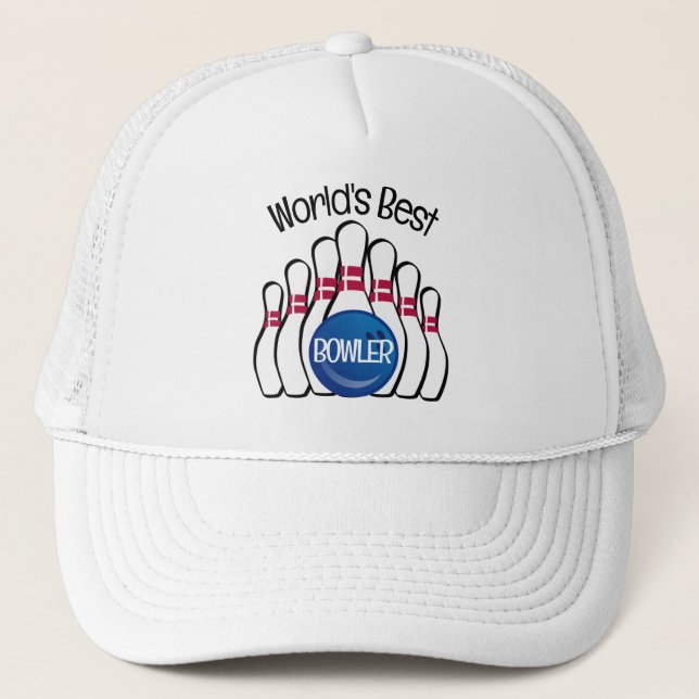 Bowling Design Hat (Front)