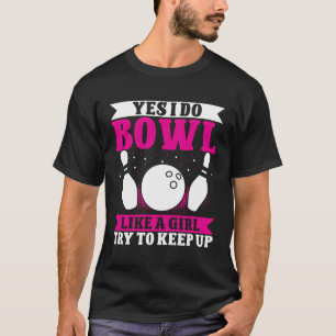 Bowling Design T-Shirt