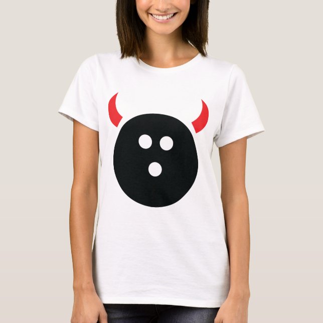 Bowling Devil T-Shirt (Front)