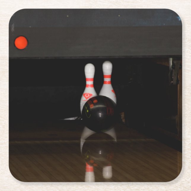 Bowling Drink Coaster (Front)