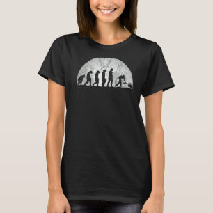 Bowling Evolution  Evolution Of Man Cones Skittle  T-Shirt