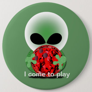 Bowling Fan 6 Cm Round Badge