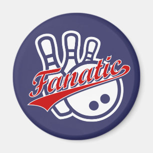 Bowling Fanatic Magnet