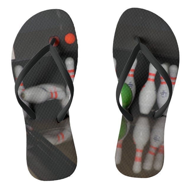 Bowling Flip Flops (Footbed)