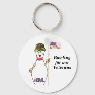 Bowling for our Veterans Key Ring