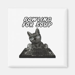 Bowling For Soup Music Cat Style  Magnet