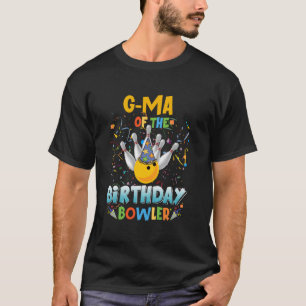 Bowling G Ma Of The Birthday Bowler Vintage Xmas T-Shirt