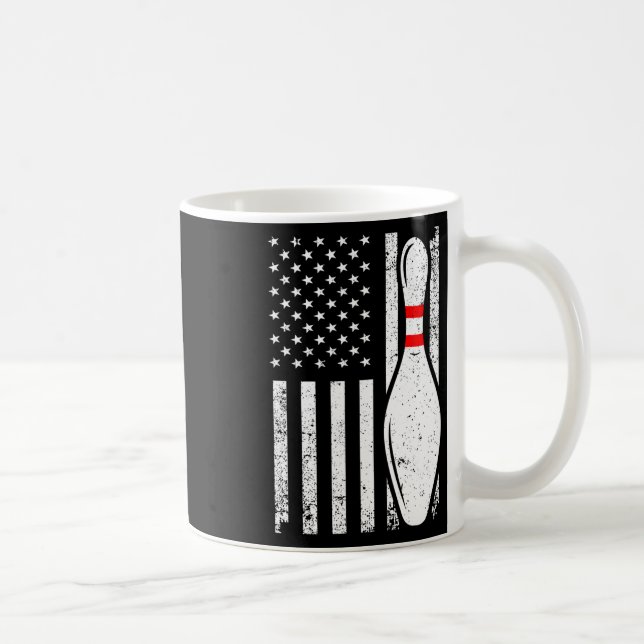 Bowling Gift Bowler Accessories Bowling Team Stuff Coffee Mug (Right)