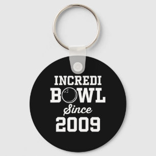 Bowling Gift for 13 Year Old Bowler 2009 13th Birt Key Ring