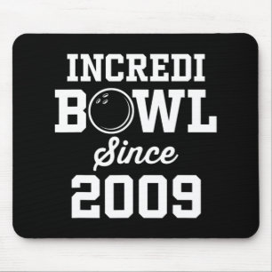Bowling Gift for 13 Year Old Bowler 2009 13th Birt Mouse Pad