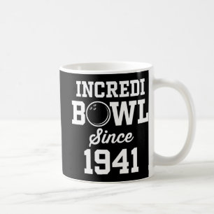 Bowling Gift for 81 Year Old Bowler 1941 81th Birt Coffee Mug