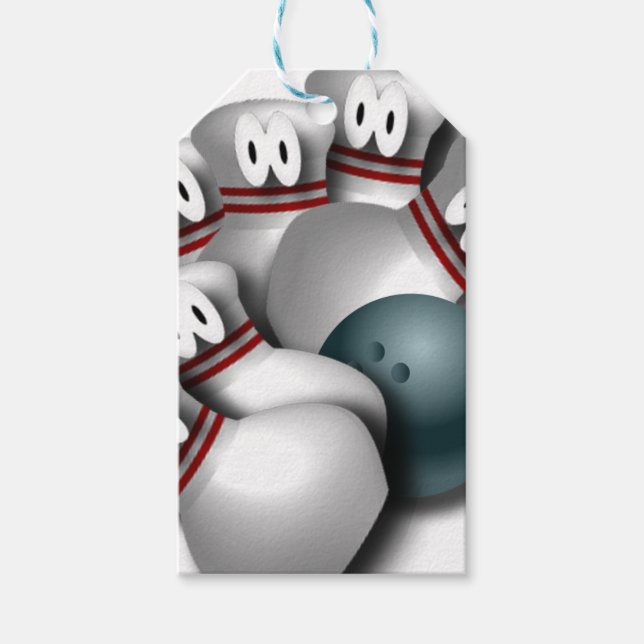 bowling gift tags (Front)