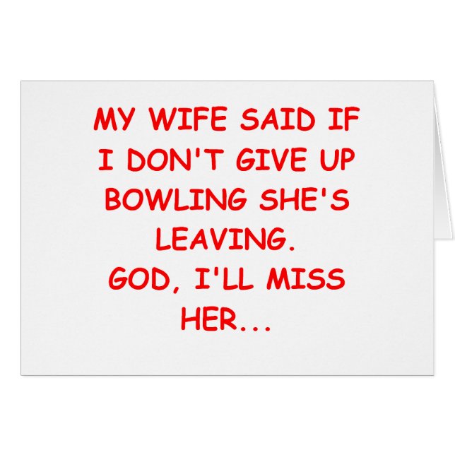 BOWLING gifts t-shirts (Front Horizontal)