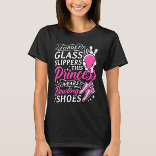 Bowling Girl Princess Pin Bowler Strike Bowling Te T-Shirt
