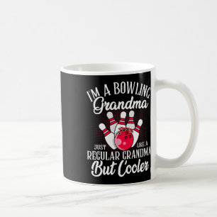 Bowling Grandma Funny Novelty Tee For Bowling Fami Coffee Mug