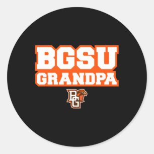 Bowling Green Bgsu Falcons Grandpa Classic Round Sticker