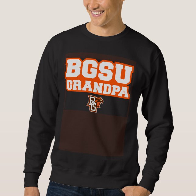 Bowling Green BGSU Falcons Grandpa Sweatshirt (Front)