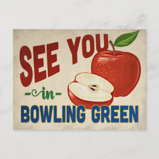 Bowling Green Kentucky Apple - Vintage Travel Postcard