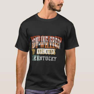 Bowling Green Kentucky Ky Vintage Established Spor T-Shirt