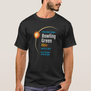 Bowling Green Ohio OH Total Solar Eclipse 2024 1 T-Shirt