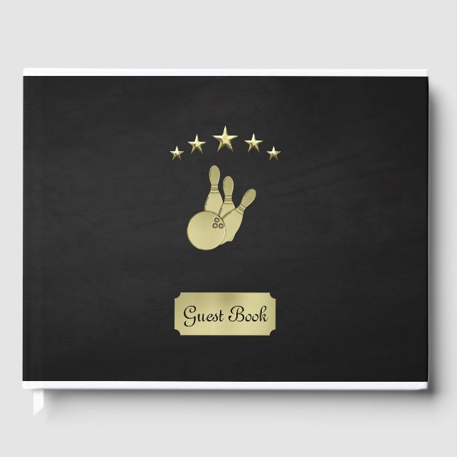 Bowling Guest Book (Front)