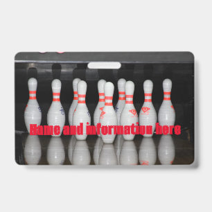 Bowling ID Badge