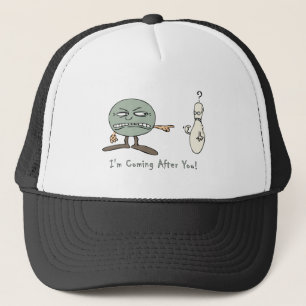 Bowling: I'm Coming After You Trucker Hat
