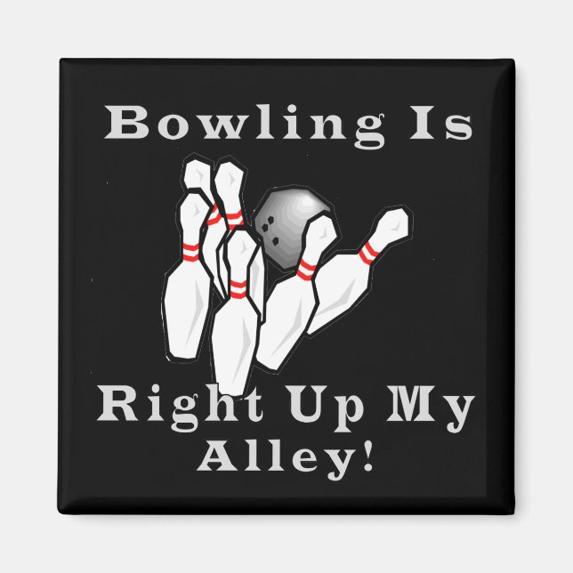 Bowling is magnet (Front)
