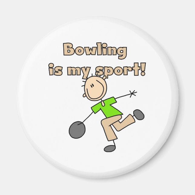 Bowling is my Sport Magnet (Front)