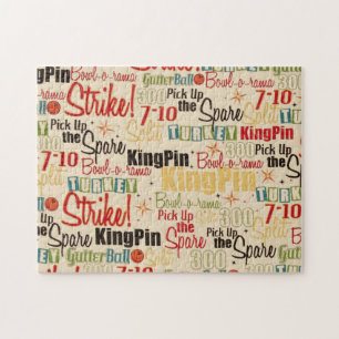 Bowling Is Right Up My Alley Jigsaw Puzzle