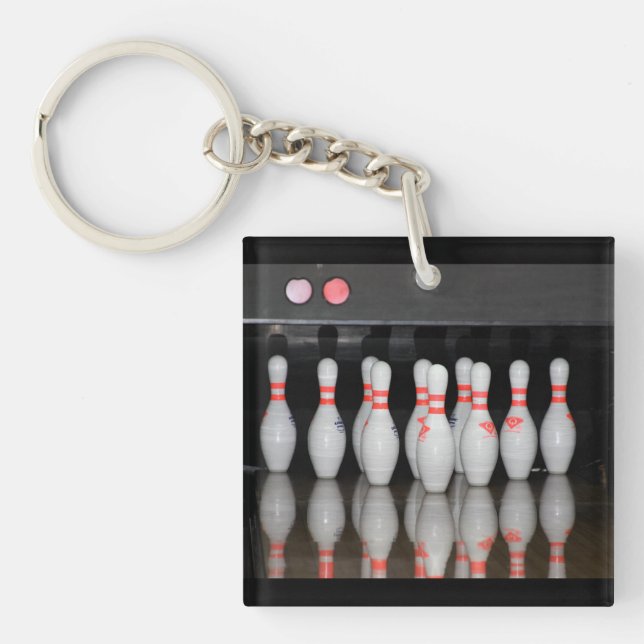 Bowling Key Chain (Front)