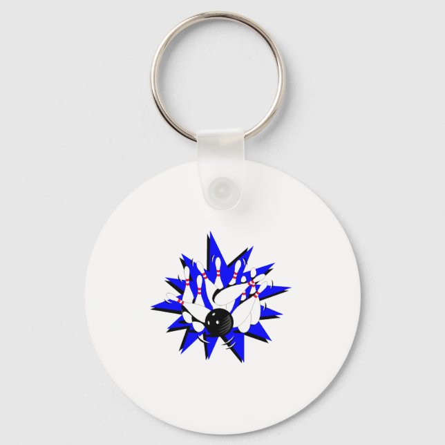 Bowling Key Ring (Front)