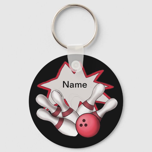Bowling  key ring (Front)