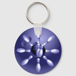 Bowling Key Ring