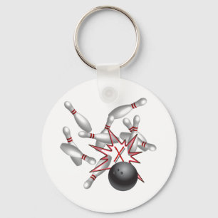 Bowling Key Ring