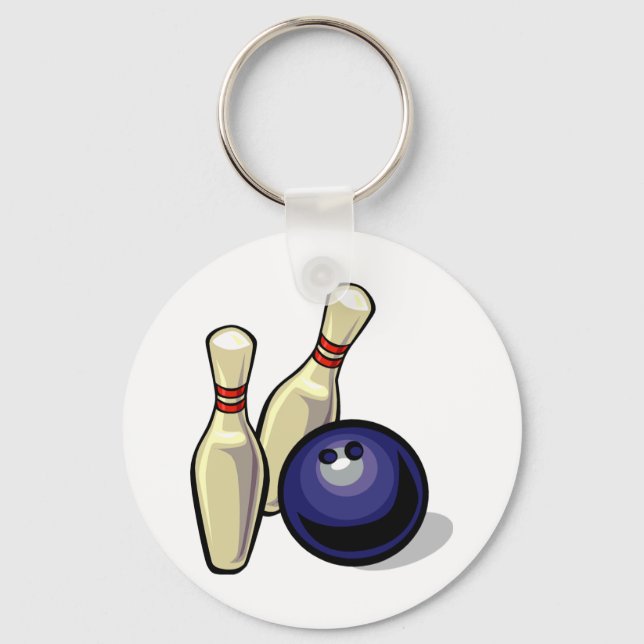 Bowling Keychain (Front)