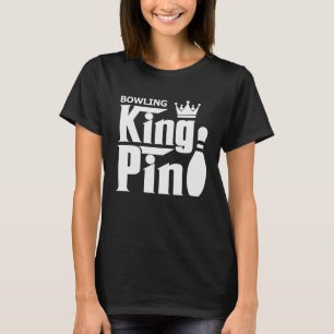 Bowling King Pin Bowler League Parody T-Shirt