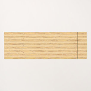 Bowling Lane/Approach Area (Front/Back) Yoga Mat