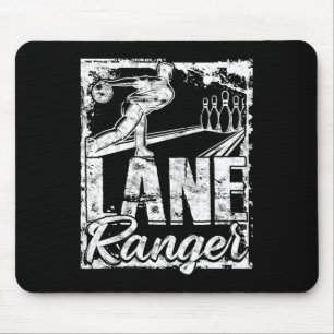 Bowling Lane Ranger Mouse Pad