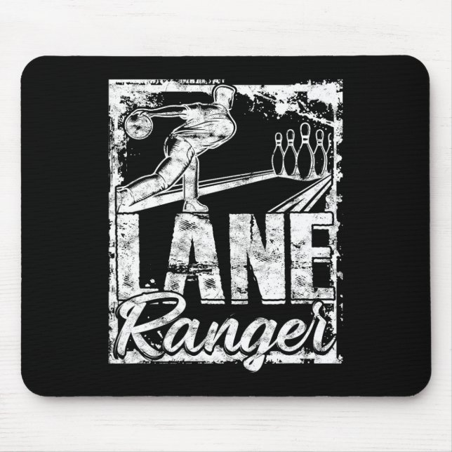Bowling Lane Ranger  Mouse Pad (Front)