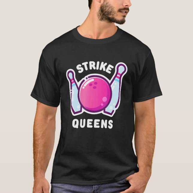 Bowling League T-Shirt (Front)