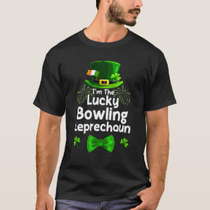 Bowling Leprechaun St Patricks Day Bowler T-Shirt