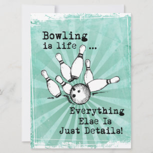 Bowling Lover Gift, Funny Bowling Player Gift