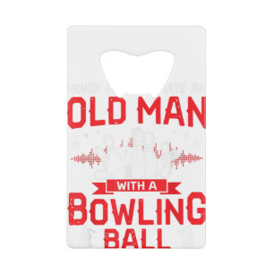 Bowling Lover Never Underestimate Old Man With Bow