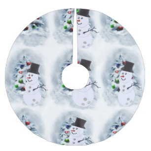 Bowling Lovers Christmas Brushed Polyester Tree Skirt
